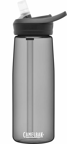 Picture of CamelBak eddy+ Water Bottle with Tritan Renew - Straw Top 25oz, Charcoal