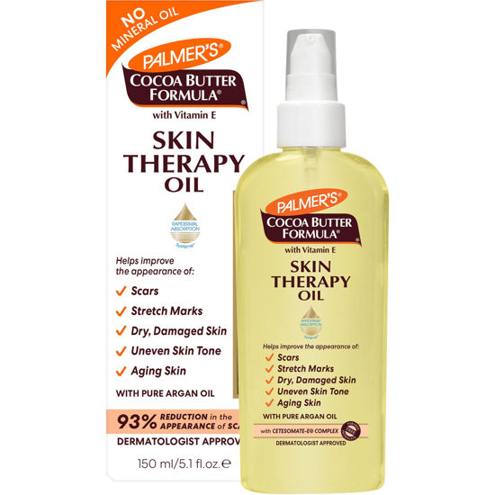 Picture of Palmer's Cocoa Butter Formula Skin Therapy Moisturizing Body Oil with Vitamin E, 5.1 Ounces