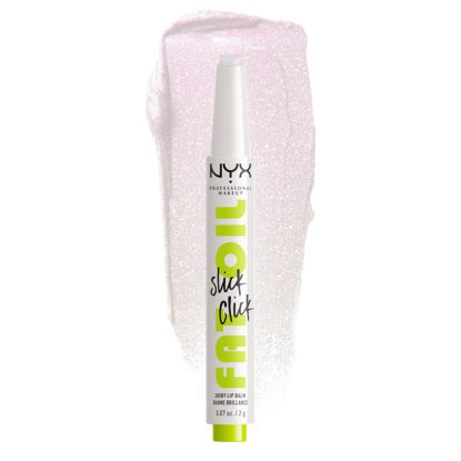 Picture of NYX PROFESSIONAL MAKEUP Fat Oil Slick Click, Lightweight, Buildable, Pigmented Vegan Lip Balm - Main Character