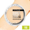 Picture of Maybelline Super Stay Up to 24HR Hybrid Powder-Foundation, Medium-to-Full Coverage Makeup, Matte Finish, 118, 1 Count