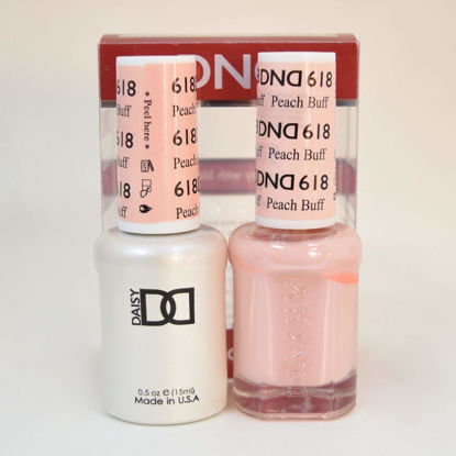 Picture of DND GEL SET (DND 618 PEACH BUFF)