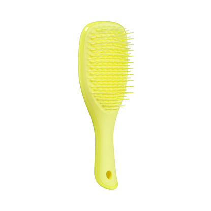 Picture of Tangle Teezer Ultimate Detangler Hairbrush, Eliminates Knots & Reduces Breakage, Mini Hair Brush for Travel, Small Hands & All Hair Types, Hyper Yellow