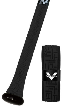 Picture of Vulcan | 1.75mm Bat Grip | Baseball/Softball | Black