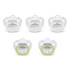 Picture of NUK Orthodontic Pacifiers, 6-18 Months, 5 Pack, Timeless Collection, Amazon Exclusive