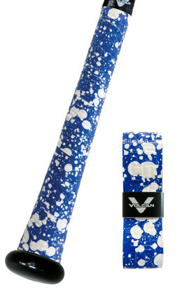 Picture of Vulcan | 1.75mm Bat Grip | Baseball/Softball | Blue Splatter