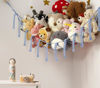 Picture of mirolam Stuffed Animal Storage Hammock Large Toy Hammock Net for Stuffed Animals Corner - Blue Plush Stitch Stuff Huggy Wuggy Toy Storage Room Decor