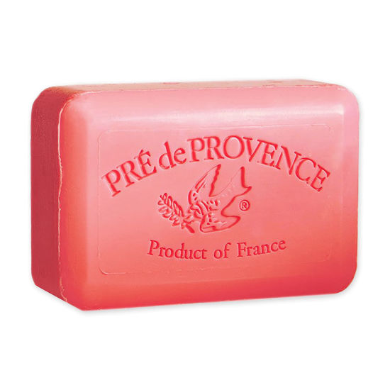 Picture of Pre de Provence Artisanal Soap Bar, Enriched with Organic Shea Butter, Natural French Skincare, Quad Milled for Rich Smooth Lather, Tiger Lily, 8.8 Ounce