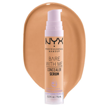 Picture of NYX PROFESSIONAL MAKEUP Bare With Me Concealer Serum, Up To 24Hr Hydration - Medium Golden