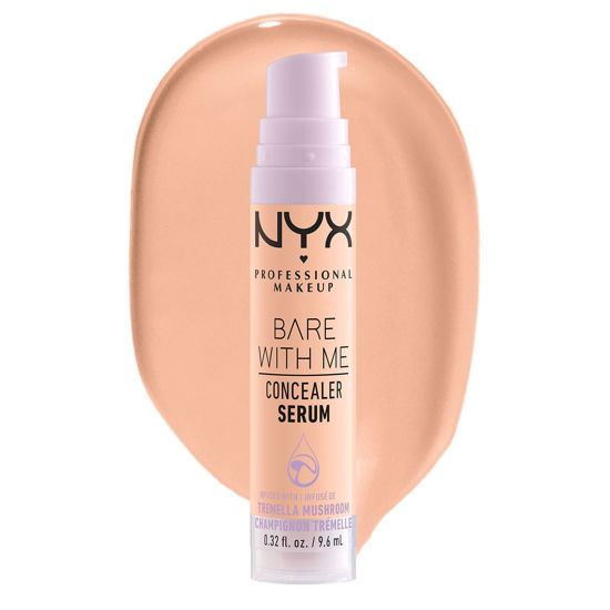 Picture of NYX PROFESSIONAL MAKEUP Bare With Me Concealer Serum, Up To 24Hr Hydration - Medium Vanilla