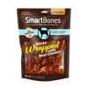 Picture of SmartBones Chicken-Wrapped Sticks, Treat Your Dog to a Rawhide-Free Chew Made With Real Chicken and Peanut Butter 8 Count (Pack of 1)