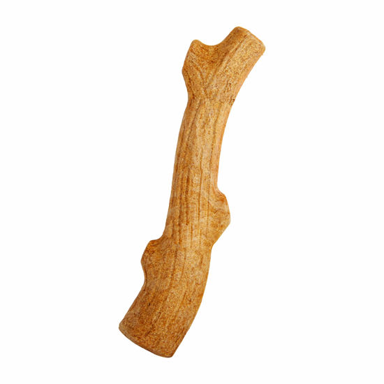 Picture of Petstages Super Dogwood Dog Chew Toy, Medium - Safe & Long Lasting Chewable Sticks Made of Natural Wood and Durable Synthetic - USA Made