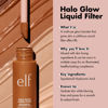 Picture of e.l.f. Halo Glow Liquid Filter, Complexion Booster For A Glowing, Soft-Focus Look, Infused With Hyaluronic Acid, Vegan & Cruelty-Free, 6 Tan/Deep