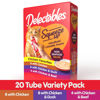 Picture of Delectables Squeeze Up Non-Seafood Variety Pack Lickable Cat Treat, 20 Count (Pack of 1)