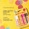 Picture of Burt's Bees Lip Balm Party Pack - Birthday Cake, Waffle Cone, Strawberry Shortcake, and Cookies & Cream, All Day Moisturizer, Tint-Free, Natural Origin Conditioning Lip Treatment, 4 Tubes, 0.15 oz.