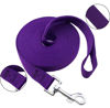 Picture of Nylon Training Dog Leash for Small Medium Large Dogs, 15ft 20ft 30ft 50ft Long Leash Dog/Puppy Lead for Obedience Recall Training, Camping (50ft, Purple)