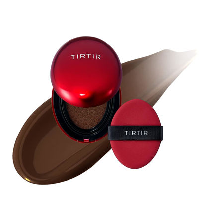 Picture of [*Mini Size*] TIRTIR Mask Fit Red Cushion Foundation | Long-Lasting, Lightweight, Buildable Coverage, Semi-Matte Finish, Korean Cushion Foundation (#51N Fudge, 0.15 Fl Oz)