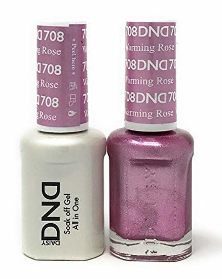 Picture of DND Gel Set (DND 708 Warming Rose)