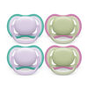 Picture of Philips Avent Ultra Air Pacifier - 4 x Light, Breathable Baby Pacifiers for Babies Aged 0-6 Months, BPA Free with Sterilizer Carry Case, SCF085/50