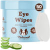 Picture of Natural Dog Eye Wipes for Dogs -50 Cnt- Soothing Dog Eye Wipes with Natural, Non-Irritating Ingredients Green Tea & Goldenseal, Effective Dog Tear Stain Remover Wipe & Dog Eye Gunk Remover Wipe, Vegan