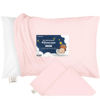 Picture of KeaBabies Toddler Pillowcase for 13X18 Pillow - Organic Toddler Pillow Case for Boy, Kids - 100% Natural Cotton Pillowcase for Miniature Sleepy Pillows - Pillow Sold Separately (Mist Pink)