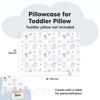 Picture of KeaBabies Toddler Pillowcase for 13X18 Pillow - Organic Toddler Pillow Case for Boy, Kids - 100% Natural Cotton Pillowcase for Miniature Sleepy Pillows - Pillow Sold Separately (KeaFriends)