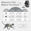 Picture of rabbitgoo Cat Harness and Leash Set for Walking Escape Proof, Adjustable Soft Kittens Vest with Reflective Strip for Cats, Comfortable Outdoor Vest, Grey, M