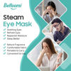 Picture of BeHoomi Steam Eye Mask, 20 Packs Heated Eye Mask Warm Compress for Eyes, Disposable Self Heating Eye Mask for Sleep, Spa, Travel Essentials & Relaxation Gifts for Women, Men (Unscented)