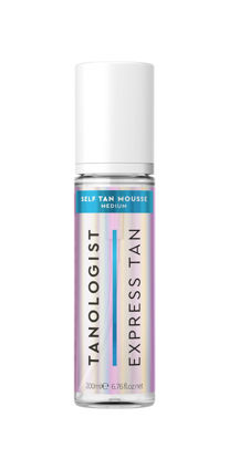 Picture of Tanologist Express Self Tan Mousse, Medium - Self Tanning Foam - Hydrating Sunless Tanner, Vegan & Cruelty Free - 6.76 Fl Oz