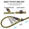 Picture of Fida Durable Slip Lead Dog Leash, 6 FT x 3/8" Heavy Duty Dog Loop Leash, Comfortable Strong Rope Slip Leash for Small Dogs and Puppies, No Pull Pet Training Leash with Highly Reflective (3/8", Yellow)