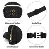 Picture of Birthday Gifts Initial Letter Waist Pack Personalized Gift for 8 9 10 11 12 Year old Girls Teen Cute Gifts Mini Small Pack Black Letter K