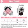 Picture of PUPTECK Anti-Slip Dog Socks with Double Sides Grips for Small Medium Large Dogs Hardwood Floors Prevents Licking, Dog Shoes for Hot Pavement Traction Control Paw Protector for Senior Dogs, Pink L