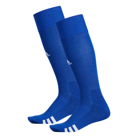 Picture of adidas Rivalry Soccer Socks (2-Pair), Team Royal Blue/White, X-Small