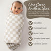 Picture of Itzy Ritzy Breastfeeding Boss Multi-Use Cover - A Nursing Cover, Swaddle, Car Seat Cover, Tummy Time Mat & Burp Cloth All in One - Made of Soft Muslin Fabric & Measures 47” x 47” (Checkerboard)