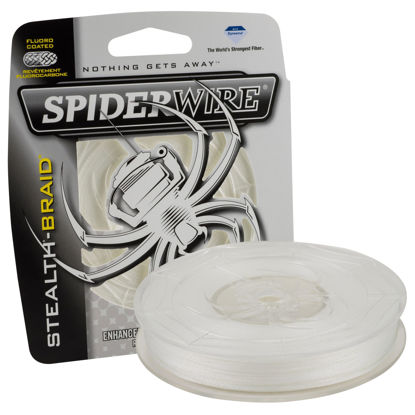 Picture of Spiderwire ProSpec® Chrome 100% Fluoro Leader, Translucent, 6lb | 2.7kg, 125yd | 114m Fishing Line, Suitable for Saltwater Environments