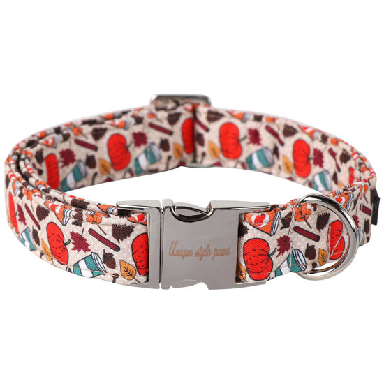 Picture of Unique style paws Dog Collar Metal Buckle Collar Gift for Small Medium Large Boys Girls Dogs