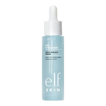 Picture of e.l.f. SKIN Holy Hydration! Triple Bounce Serum, 1.7% Hyaluronic Acid Serum For Plump, Bouncy Skin, Great For Hydrating Dry Skin