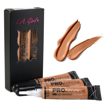 Picture of LA Girl HD Pro Conceal High Definition Concealer (Toffee) (pack of 3)