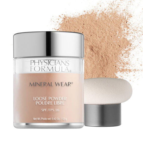 Picture of Physicians Formula Mineral Wear Talc-Free Loose Powder Creamy Natural, Dermatologist Tested, Clinically Tested