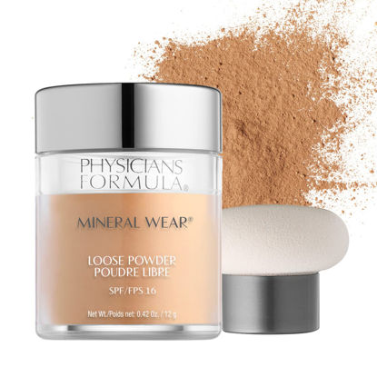 Picture of Physicians Formula Mineral Wear Talc-Free Loose Powder Medium Beige, Dermatologist Tested, Clinicially Tested