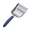 Picture of WePet Cat Litter Scoop, Aluminum Alloy Sifter, Kitty Metal Scooper, Deep Shovel, Long Handle, Poop Sifting, Kitten Pooper Lifter, Durable, Heavy Duty, for Litter Box