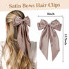 Picture of Hair Ribbon Clips with Long Tails - 8 PCS Cute Vintage Accessories for Women and Girls