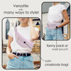 Picture of MAXTOP Large Crossbody Fanny Pack with 4-Zipper Pockets,Gifts for Enjoy Sports Festival Workout Traveling Running Casual Hands-Free Wallets Waist Pack Phone Bag Fits All Phones