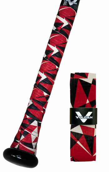 Picture of Vulcan 1.75mm Bat Grips/Red Flash