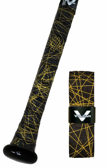 Picture of Vulcan 1.75mm Bat Grips/Gold Lazer