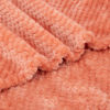 Picture of Fuzzy Blanket or Fluffy Blanket for Baby, Soft Warm Cozy Coral Fleece Toddler, Infant or Newborn Receiving Blanket for Crib, Stroller, Travel, Decorative (28Wx40L, XS-Grapefruit)