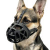 Picture of BARKLESS Dog Muzzle, Basket Muzzle for Biting, Chewing and Scavenging, Humane Cage Mouth Cover, Perfect for Grooming and Training Small, Medium, Large Aggressive Reactive Dogs