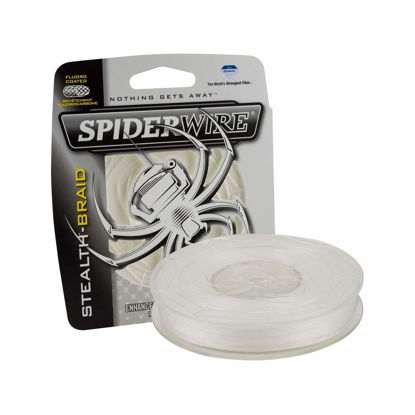 Picture of Spiderwire ProSpec® Chrome 100% Fluoro Leader, Translucent, 15lb | 6.8kg, 125yd | 114m Fishing Line, Suitable for Saltwater Environments(Packaging May Vary)