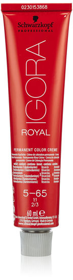 Picture of Schwarzkopf Igora Royal 5-65 Light Brown Chocolate Gold 60ml