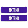 Picture of Nxtrnd Bicep Bands for Football, Slim Arm Sweat Bands, Sold as a Pair (Purple) One Size Fits Most