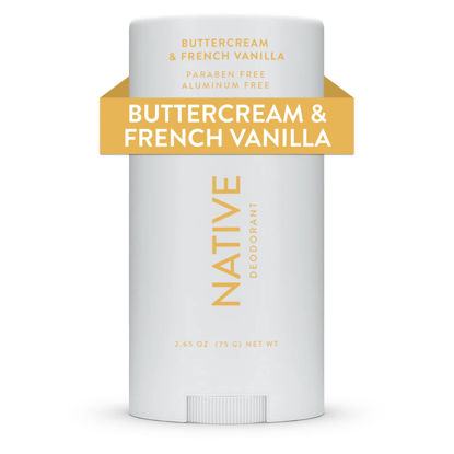 Picture of Native Deodorant Contains Naturally Derived Ingredients, 72 Hour Odor Control | Seasonal Scents for Women and Men, Aluminum Free with Baking Soda, Coconut Oil & Shea Butter | Buttercream & Vanilla